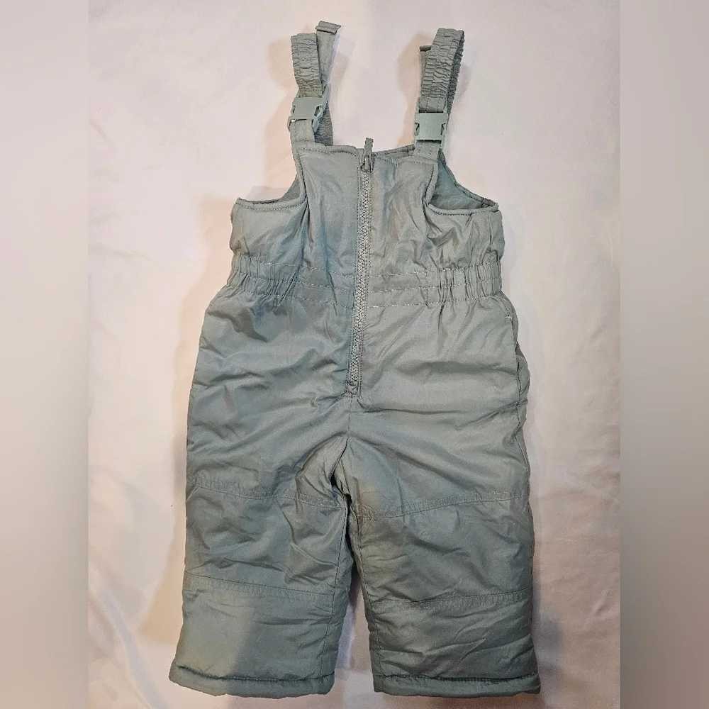 Carter's Toddler Snow Pants/Snow Bib- Mint Green- 18 Month